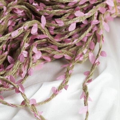 Corde de Jute - LeafCord™ - Rose - Brico Forge