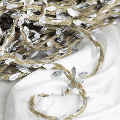 Corde de Jute - LeafCord™ - Argenté - Brico Forge