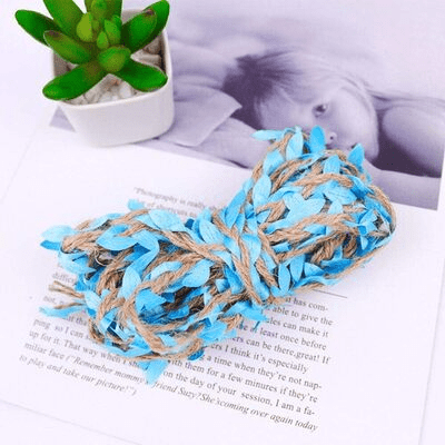 Corde de Jute - LeafCord™ - Bleu - Brico Forge