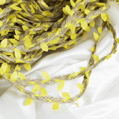 Corde de Jute - LeafCord™ - Jaune - Brico Forge