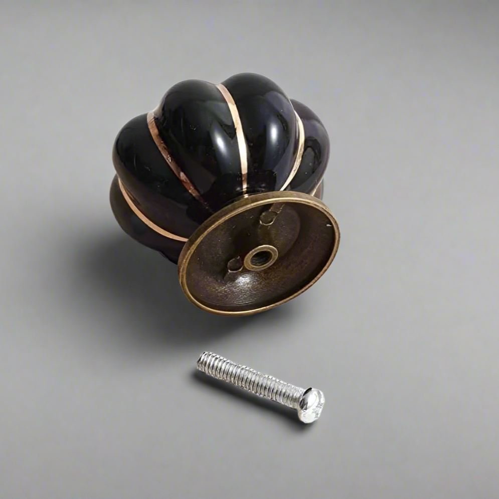 Poignée pour Placard - CeramicHandle™ - Noir - Brico Forge