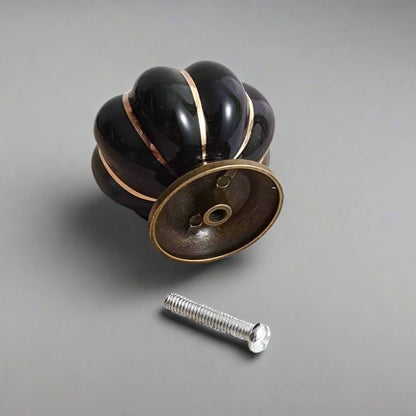 Poignée pour Placard - CeramicHandle™ - Noir - Brico Forge