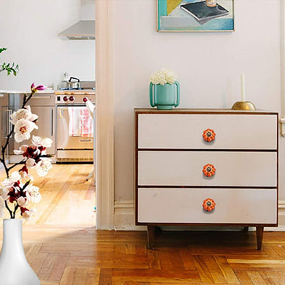 Poignée pour Placard - CeramicHandle™ - Orange - Brico Forge