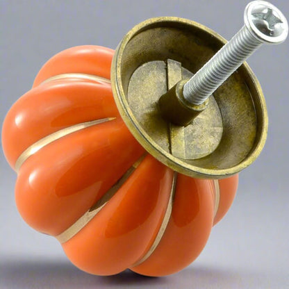 Poignée pour Placard - CeramicHandle™ - Orange - Brico Forge