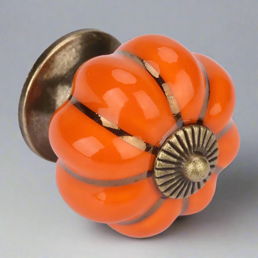 Poignée pour Placard - CeramicHandle™ - Orange - Brico Forge