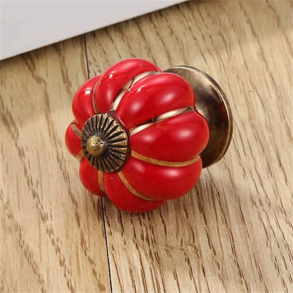 Poignée pour Placard - CeramicHandle™ - Rouge - Brico Forge