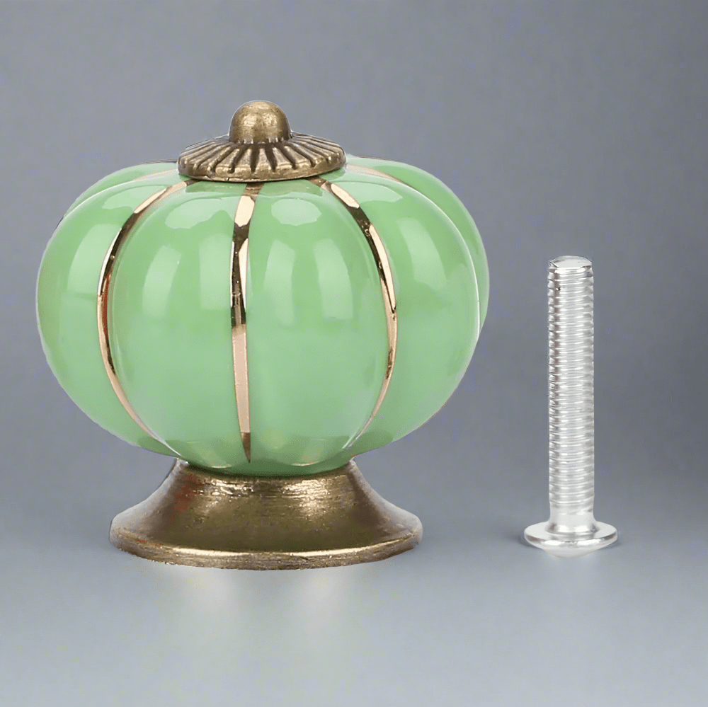 Poignée pour Placard - CeramicHandle™ - Vert - Brico Forge