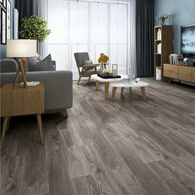 Sol PVC Dalles Adhésives - FloorStickers™ - Gris Taupe - Brico Forge